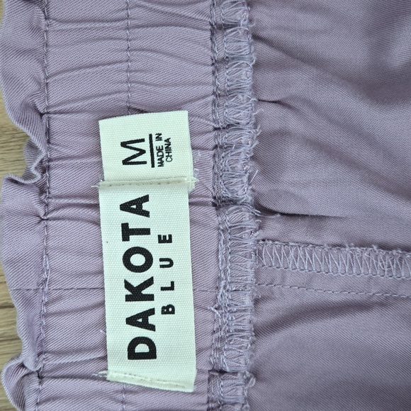 DAKOTA BLUE Purple Drawstring Skort Medium - Picture 3 of 5